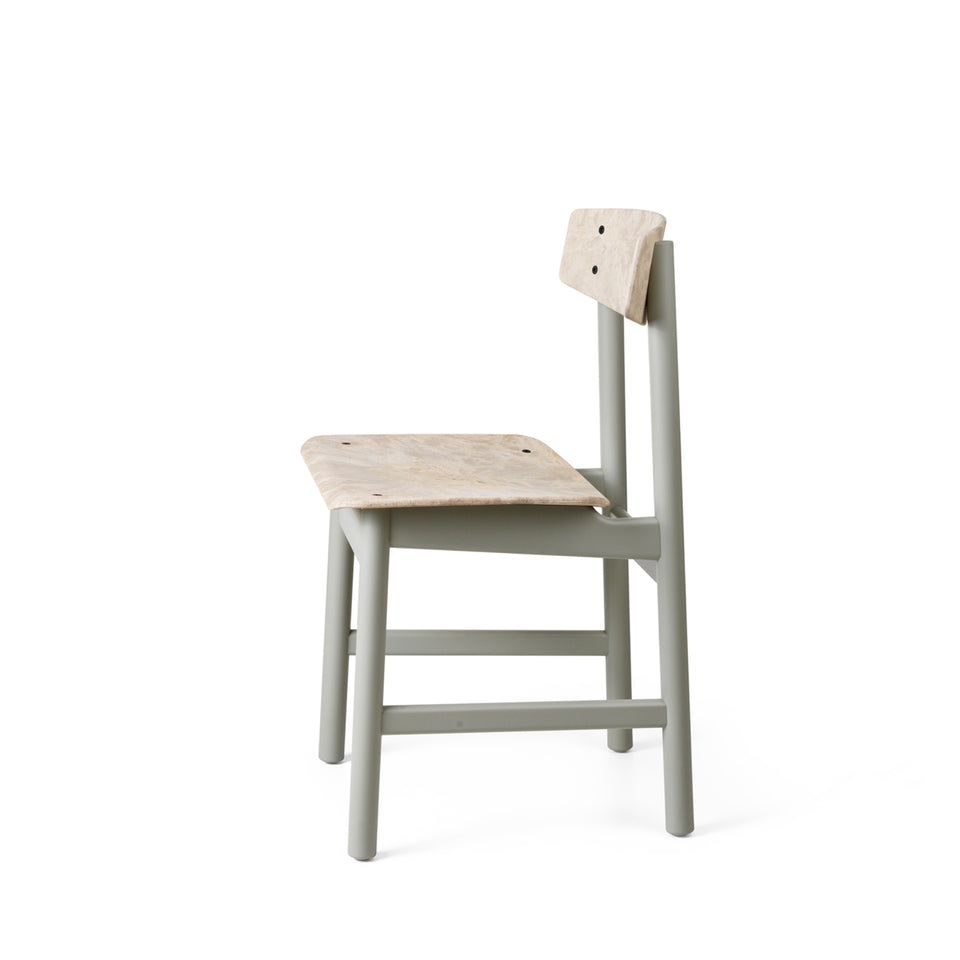 Beech Conscious Chair Grey Finish by Børge Mogensen & Esben Klint for Mater