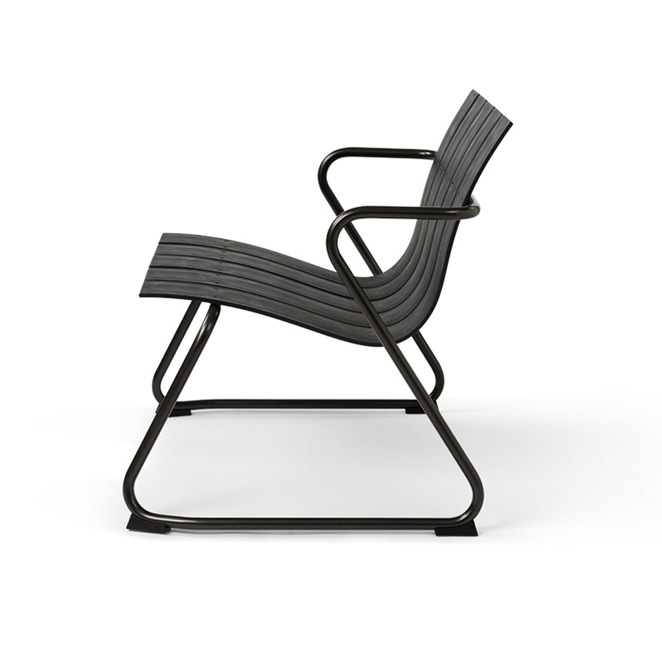 Black Ocean Lounge Chair by Joergen & Nanna Ditzel for Mater