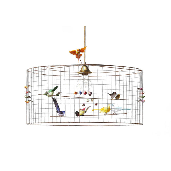 la voliere lamp (by Mathieu Challiéres) La Voliere Pendant - Large - Mathieu Challieres – Vertigo Home