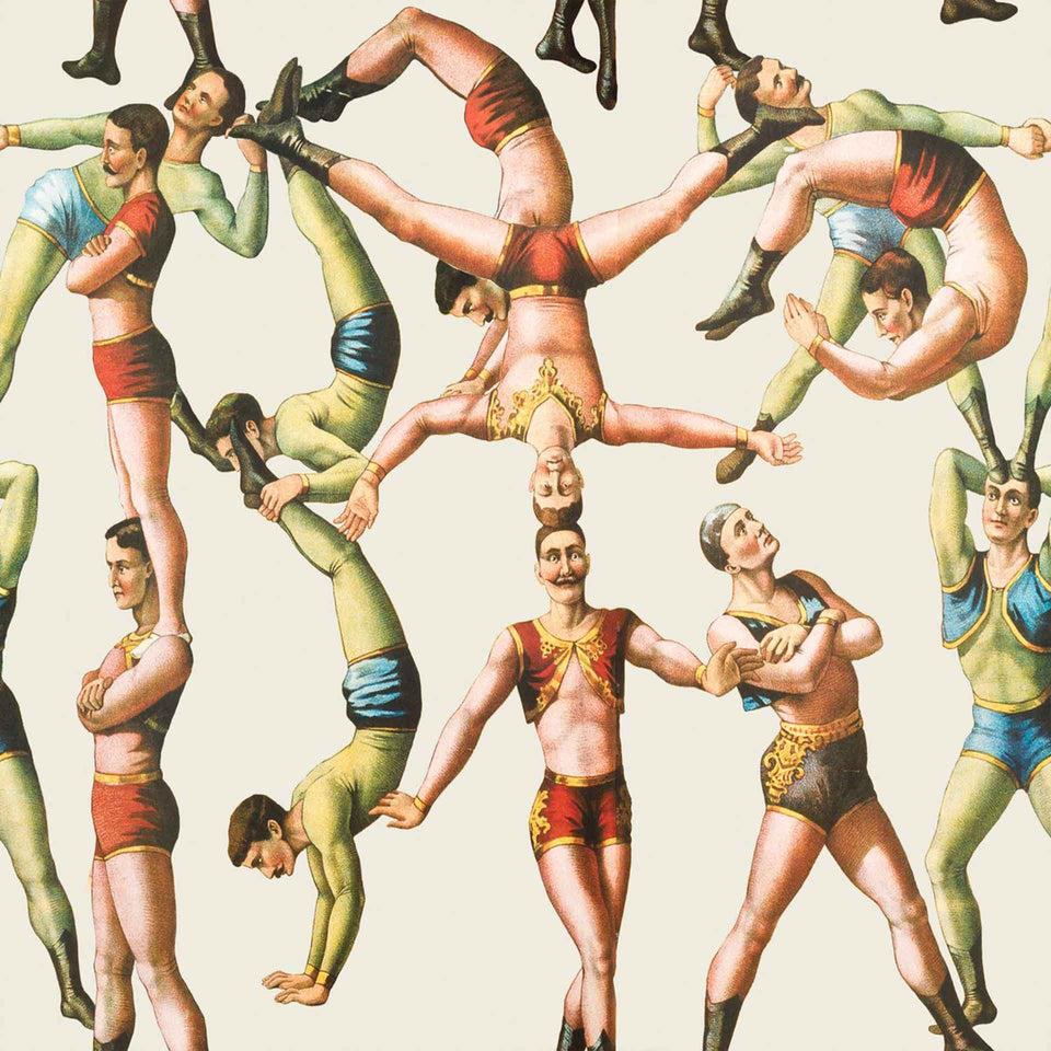 The Acrobats Wallpaper by MINDTHEGAP