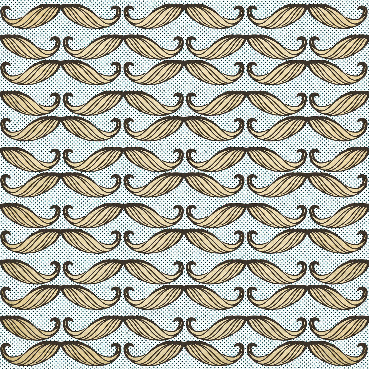Moustache Wallpaper by MINDTHEGAP