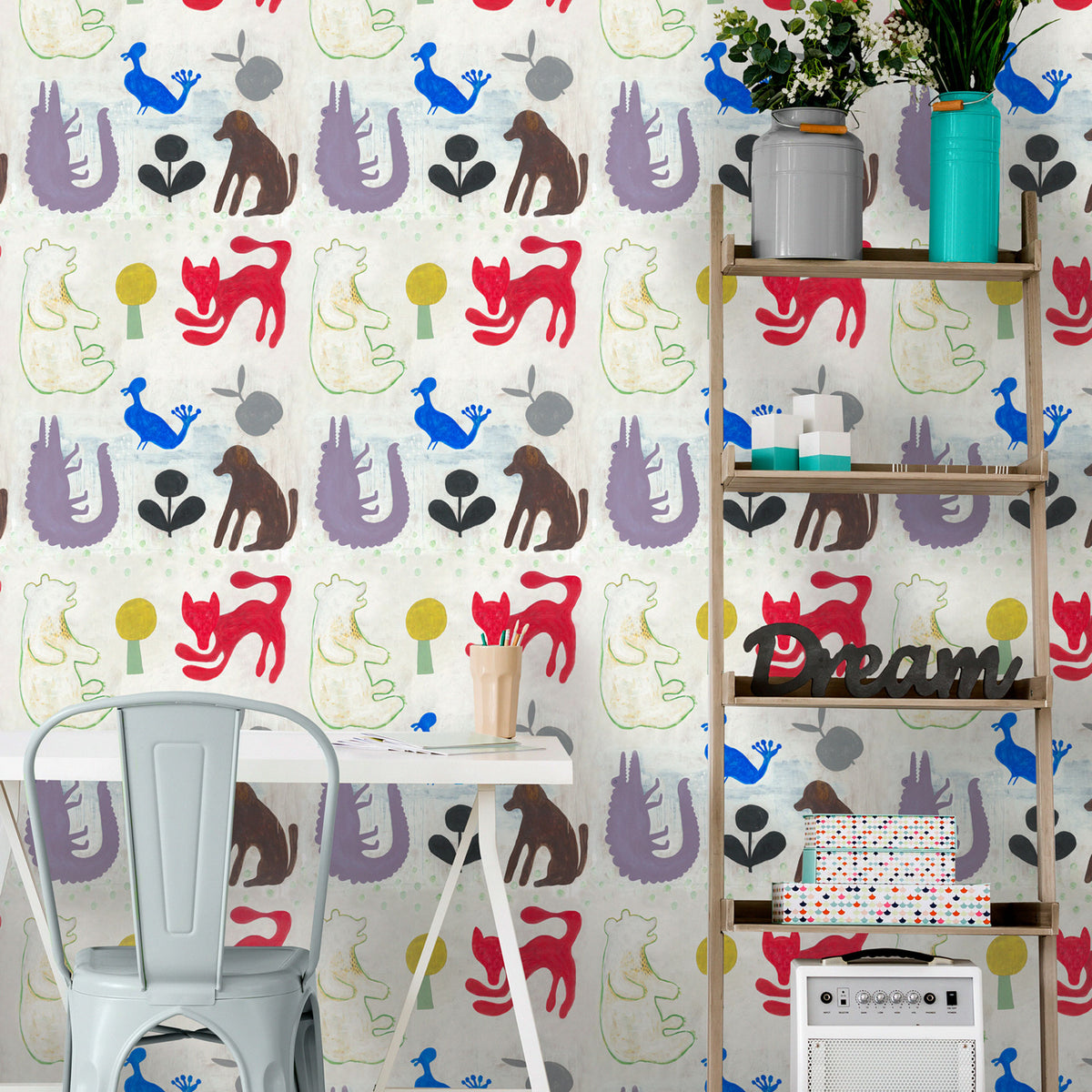 Mr. Boyd's Animals Wallpaper by MINDTHEGAP