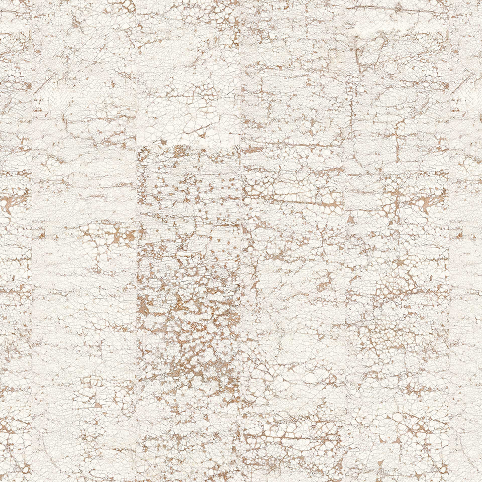 Crack White NCA-01 Monochrome Wallpaper by Nacho Carbonell + NLXL