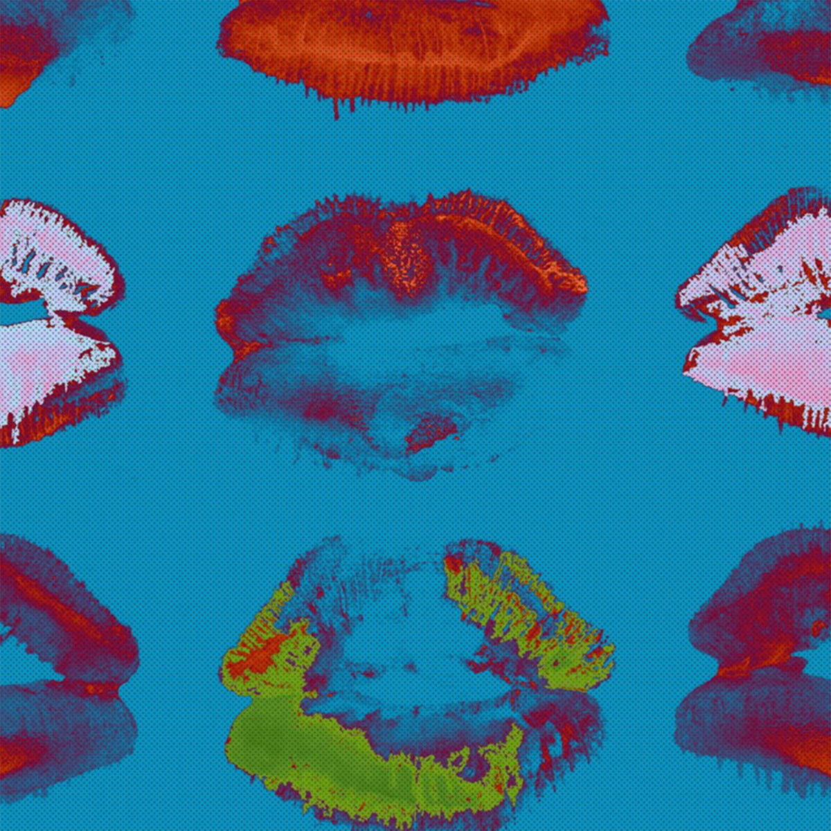 Neon Kiss Wallpaper by MIND THE GAP