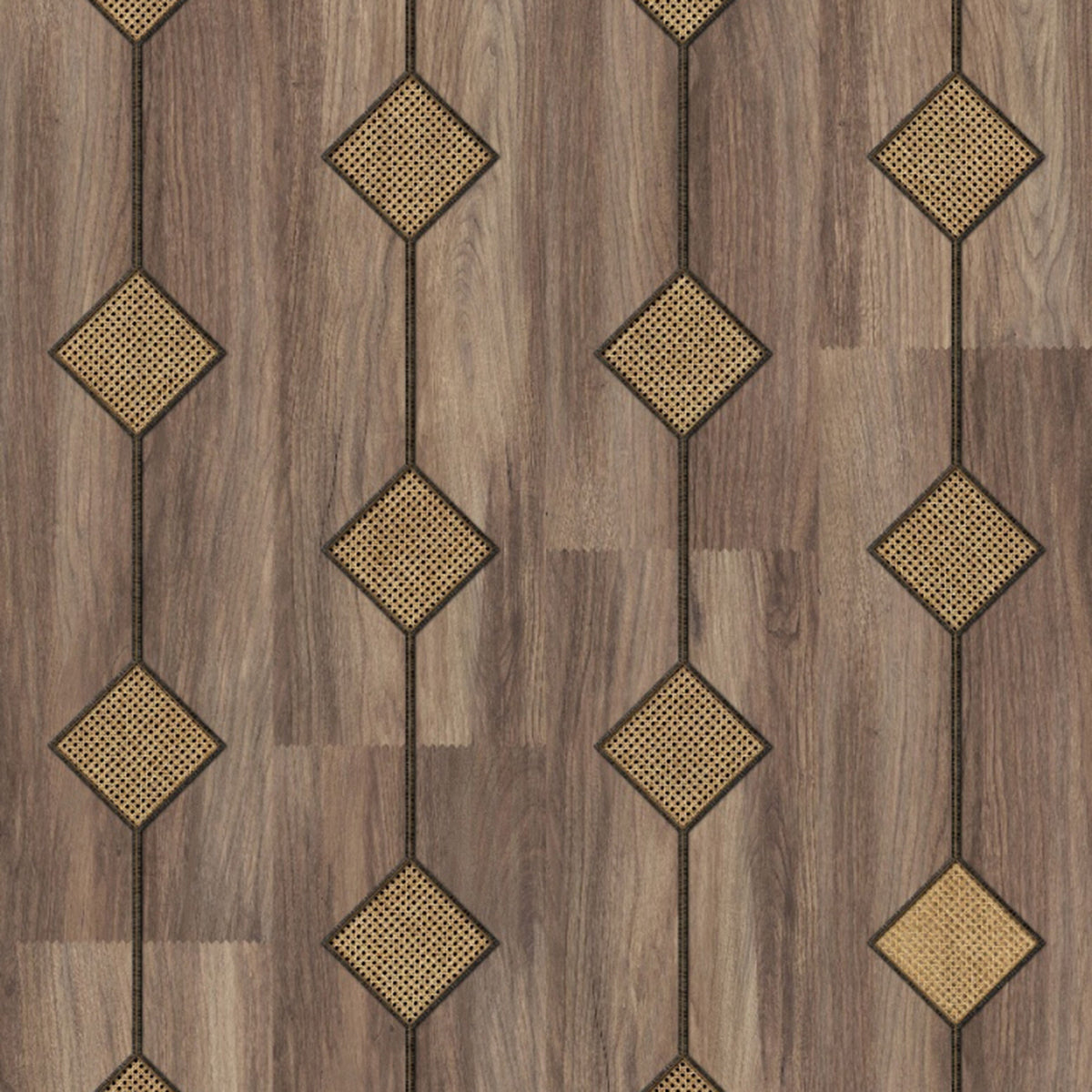 Diamond Cane Webbing Wallpaper by Studio Roderick Vos + NLXL