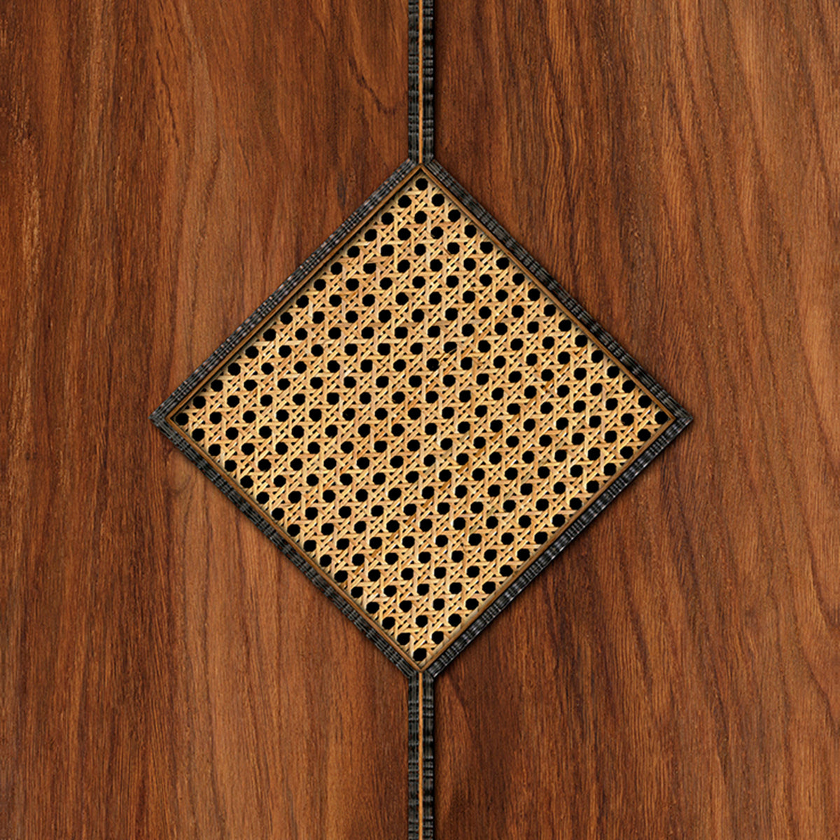 Diamond Cane Webbing Wallpaper by Studio Roderick Vos + NLXL