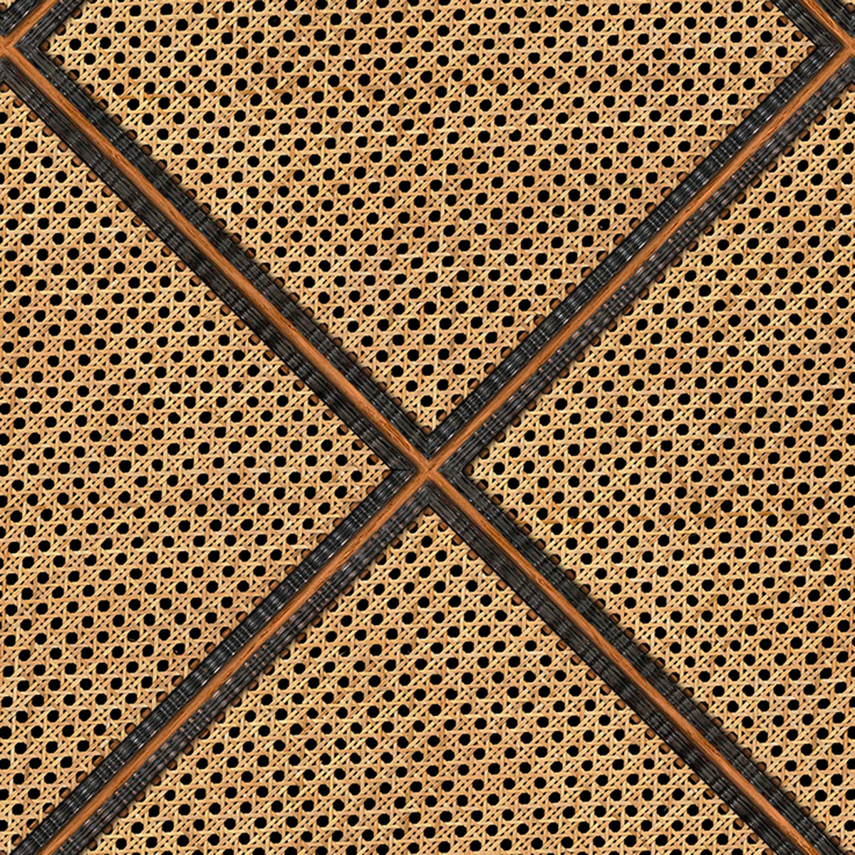 Framed Cane Webbing MRV-26 Wallpaper by Studio Roderick Vos + NLXL