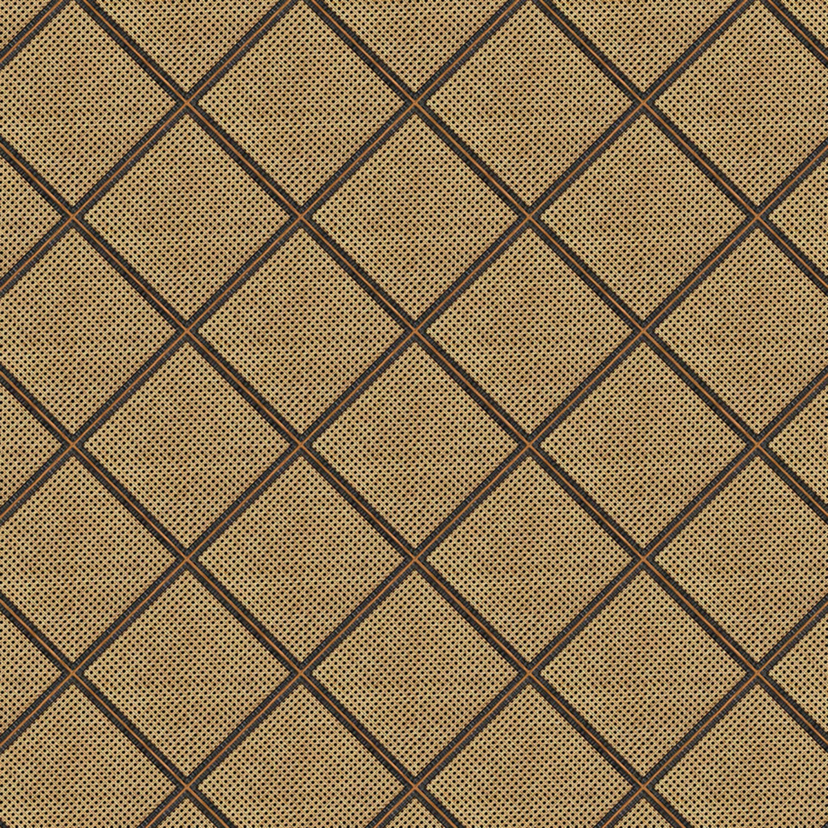 Framed Cane Webbing MRV-26 Wallpaper by Studio Roderick Vos + NLXL