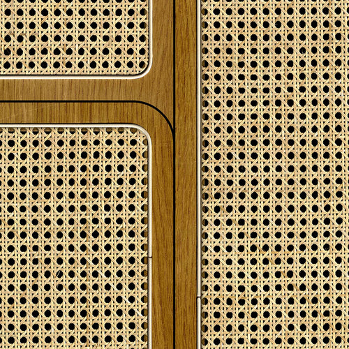 Angle Cane Webbing Wallpaper by NLXL