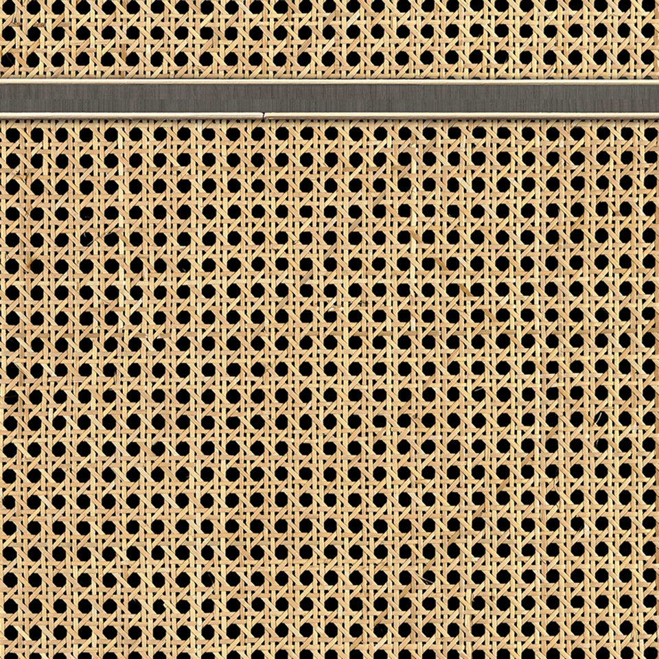 Square Cane Webbing Wallpaper by Studio Roderick Vos + NLXL – Vertigo Home