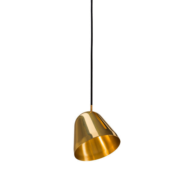 Tilt Pendant Brass by NYTA - Vertigo Home
