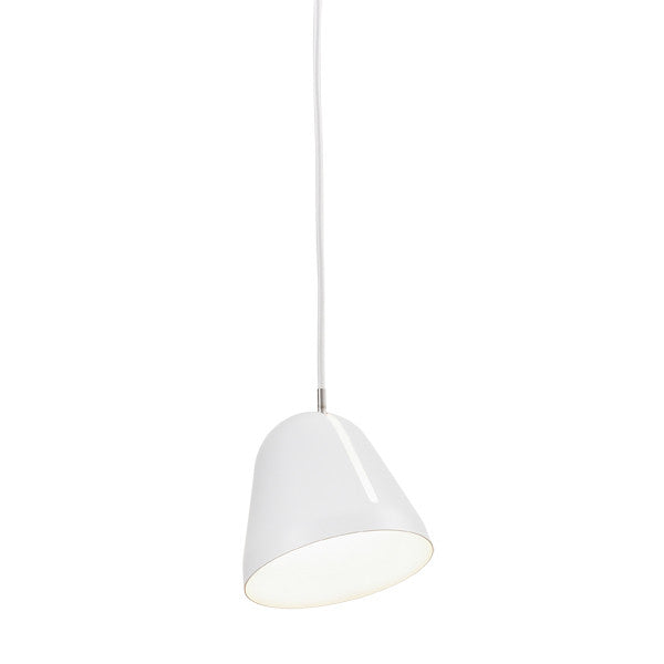 Tilt Pendant Matte White by NYTA - Vertigo Home