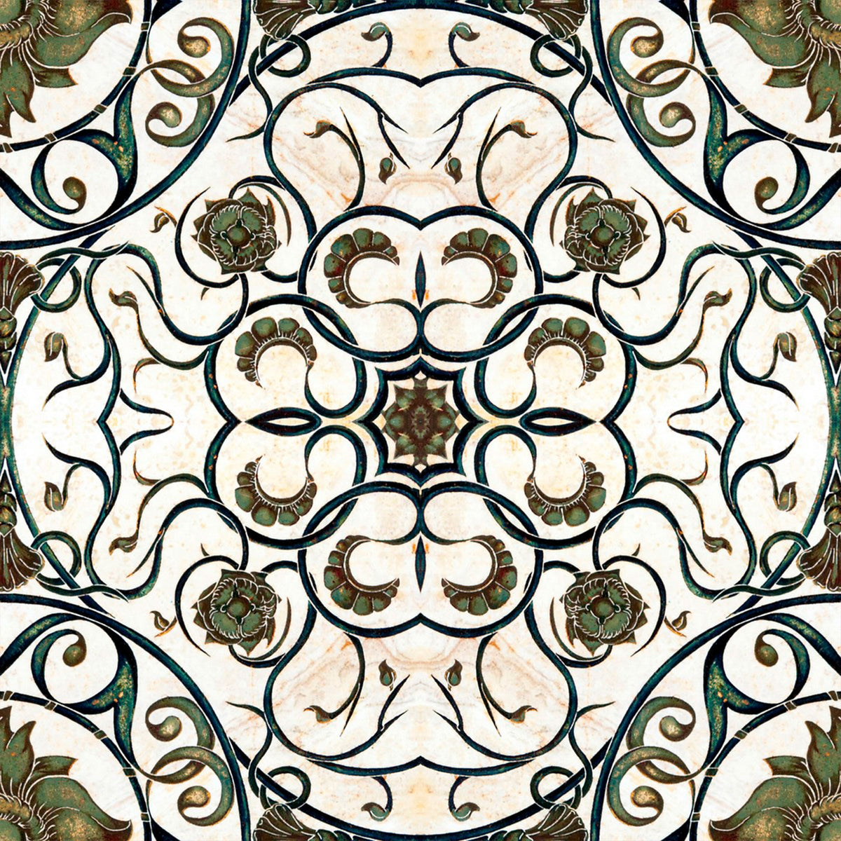 Organic Tile Wallpaper by MIND THE GAP