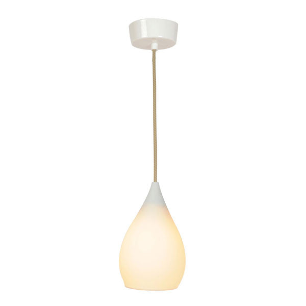 Drop One Pendant Light Matte White by Original BTC - Vertigo Home