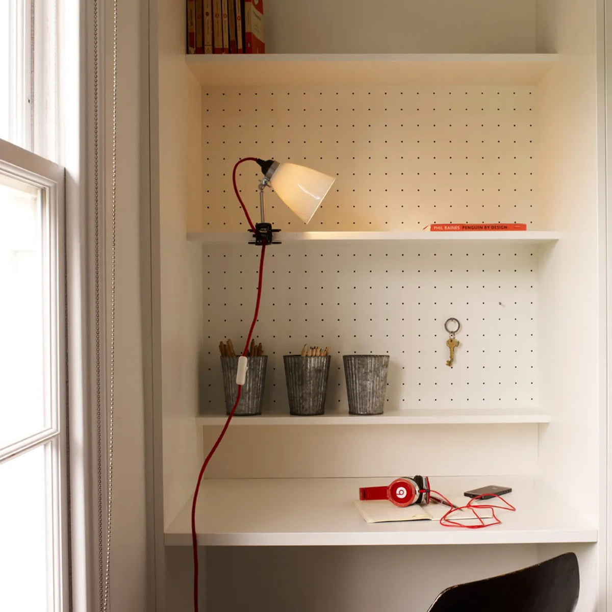 Hector Medium Dome Clip Lamp by Original BTC