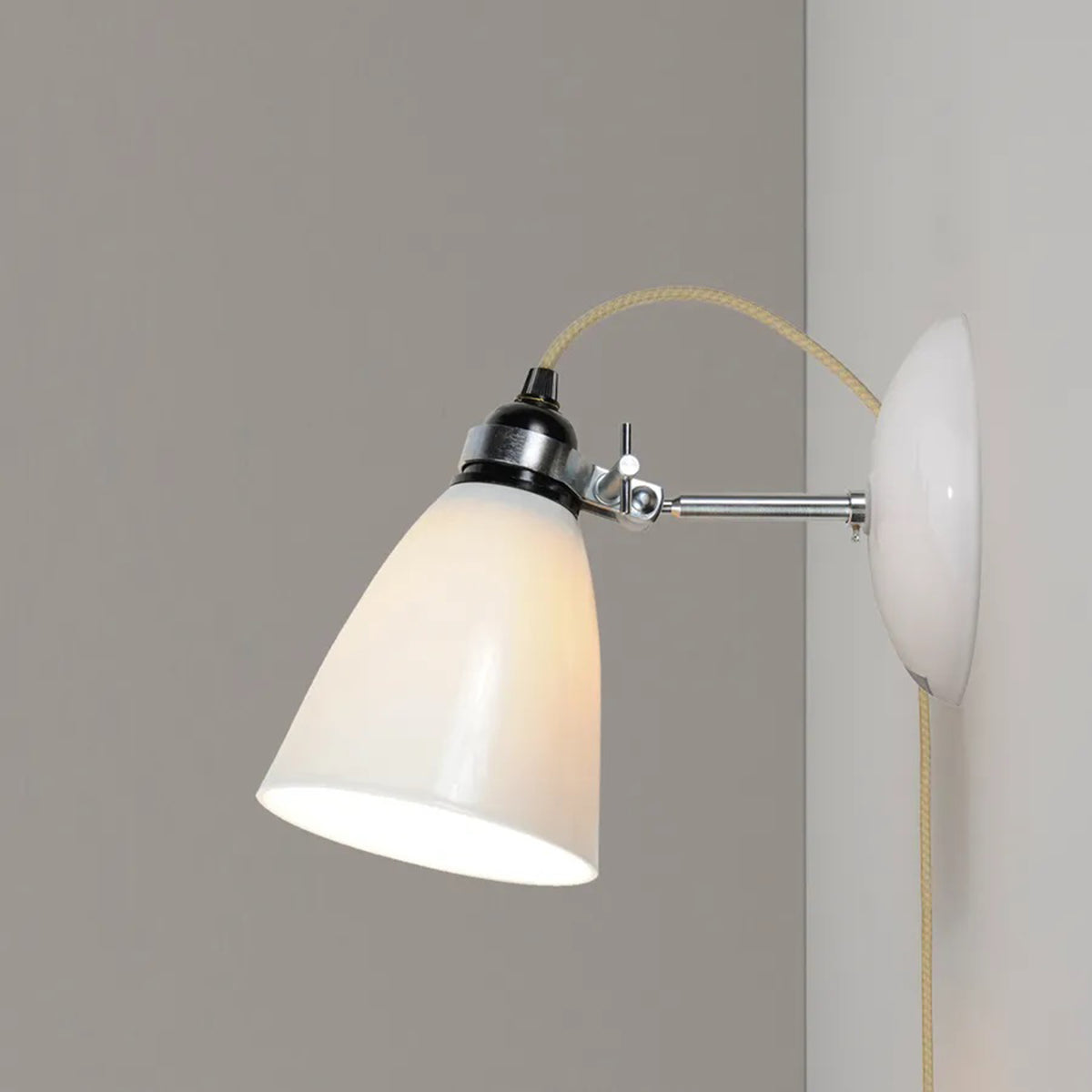 Hector Medium Dome Wall Light by Original BTC