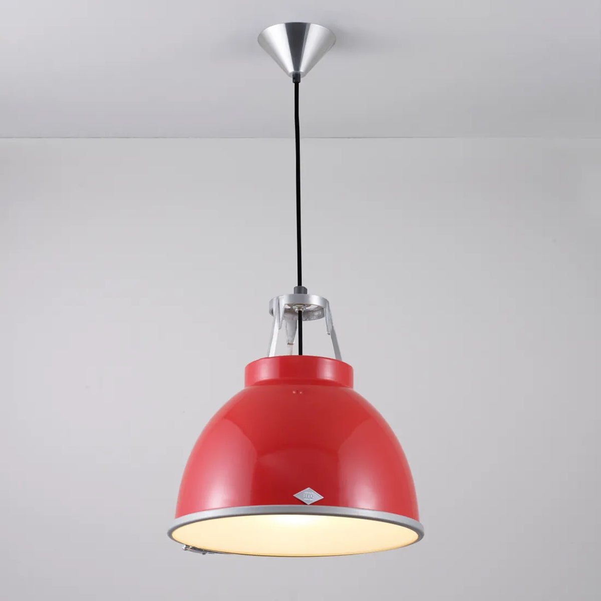 Titan Size 1 Pendant Light with Etched Glass by Original BTC