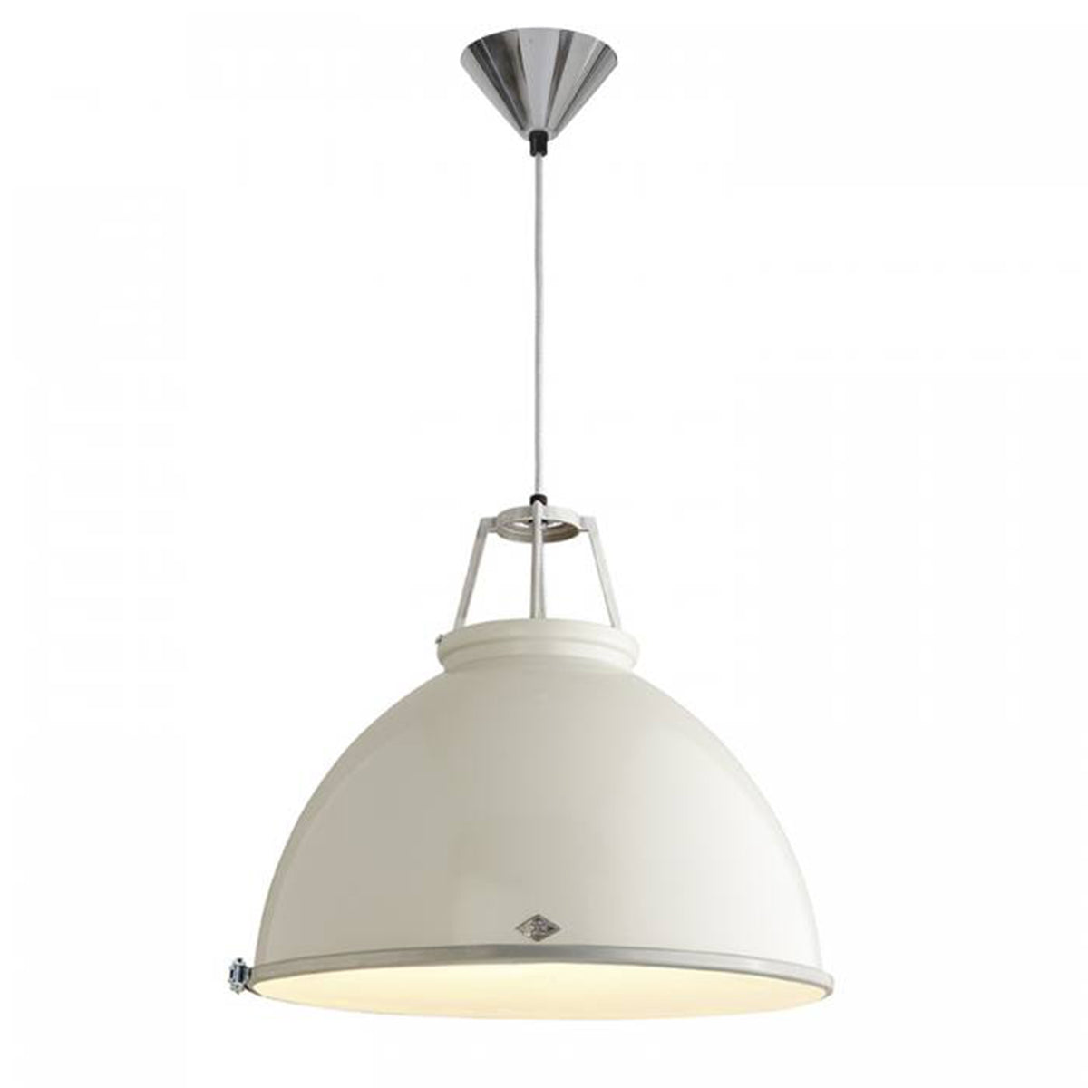 Titan Size 5 Pendant Light with Etched Glass by Original BTC