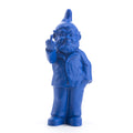 Blue Activist Gnome sculpture by Ottmar Hörl