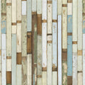 White & Blue PHE-03 Scrapwood Wallpaper by Piet Hein Eek + NLXL - Vertigo Home