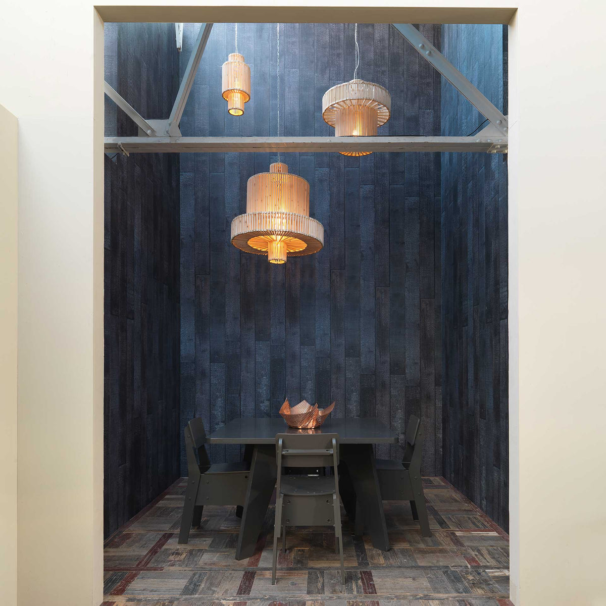 PHM-35 Burnt Wood Maarten Baas Wallpaper + NLXL