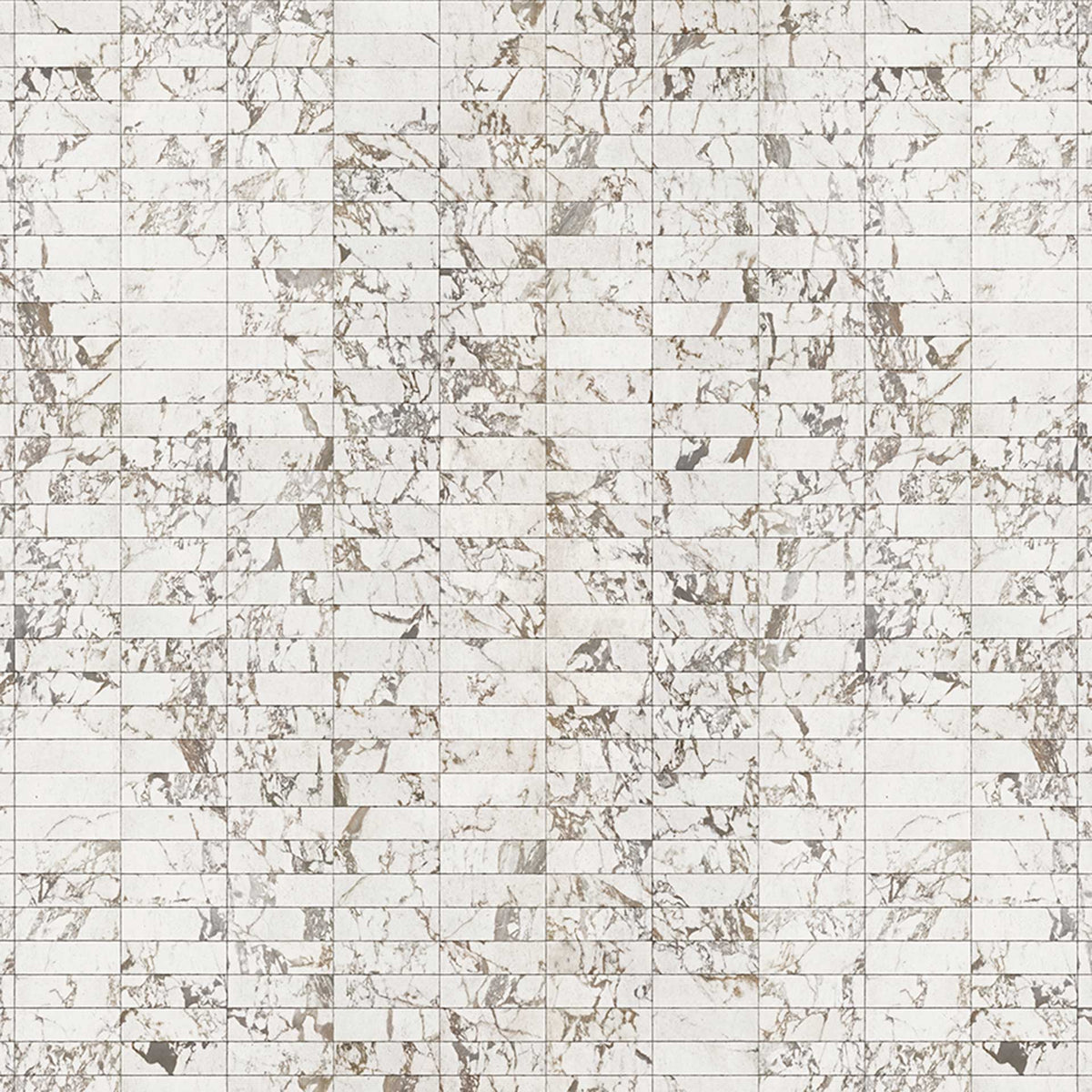 White Marble Materials Wallpaper by Piet Hein Eek + NLXL