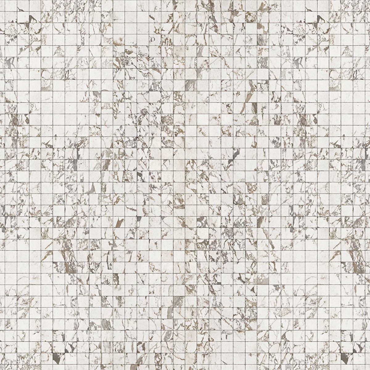 White Marble Materials Wallpaper by Piet Hein Eek + NLXL
