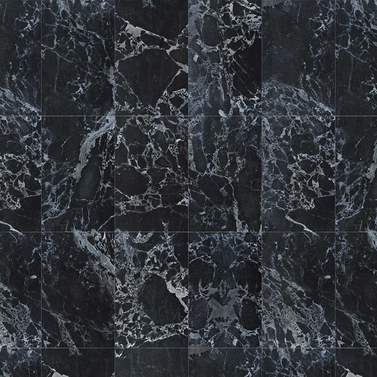 Black Marble Materials Wallpaper by Piet Hein Eek + NLXL