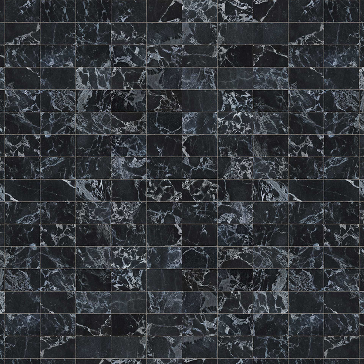 Black Marble Materials Wallpaper by Piet Hein Eek + NLXL