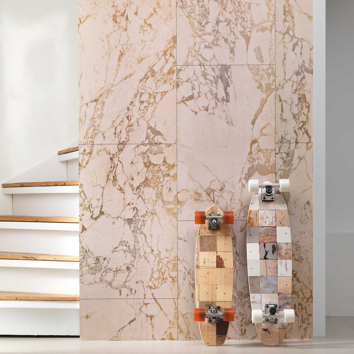 Beige Marble Materials Wallpaper by Piet Hein Eek + NLXL
