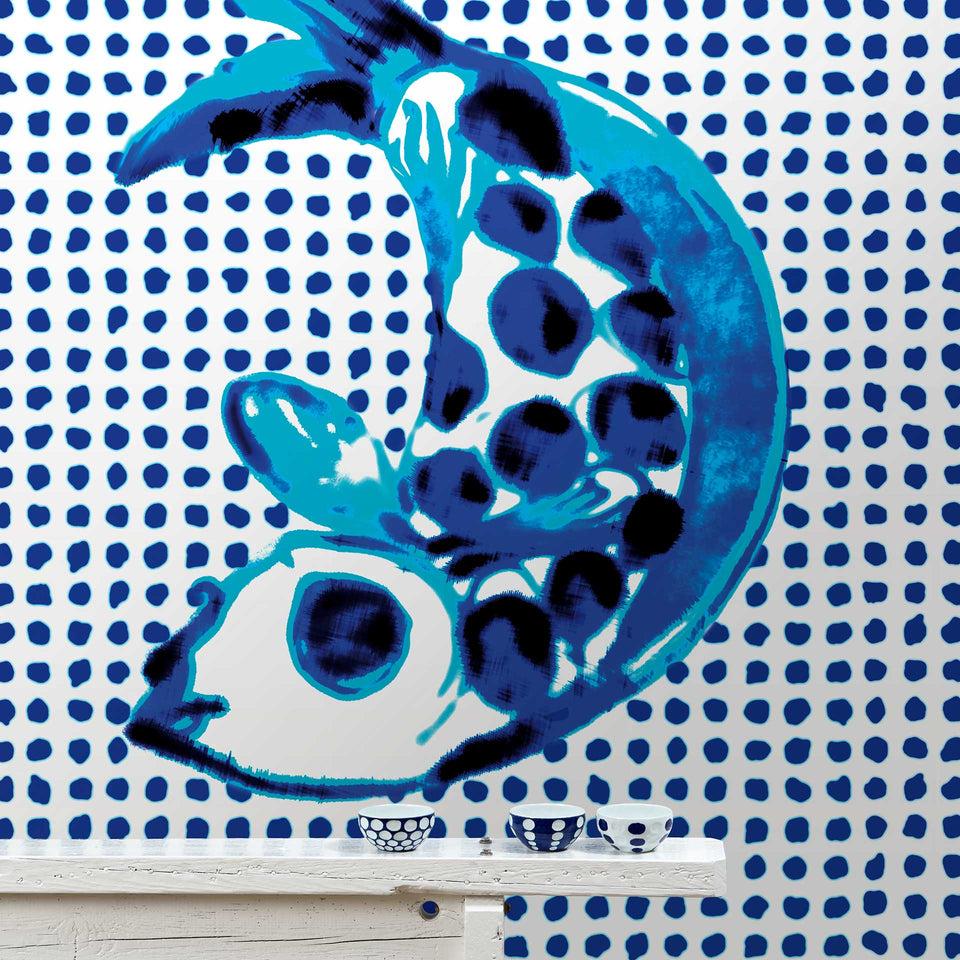 Fish & Dots PNO-01 Addiction Wallpaper Mural by Paola Navone + NLXL