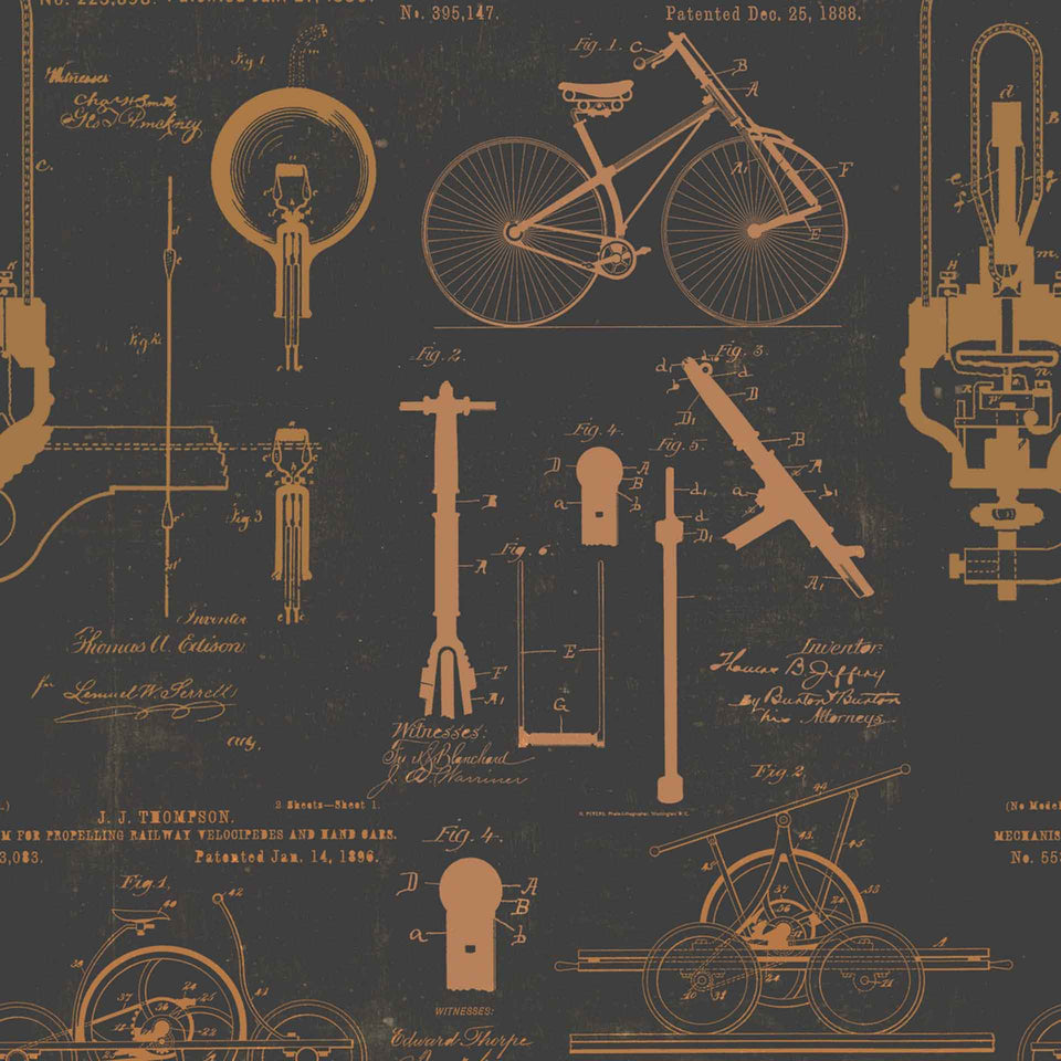 Patents Wallpaper by MINDTHEGAP