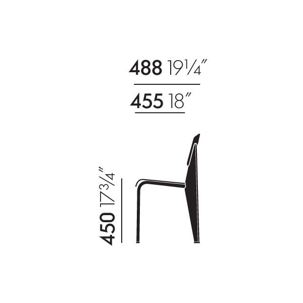 Standard Chair by Jean Prouvé for Vitra - Vertigo Home