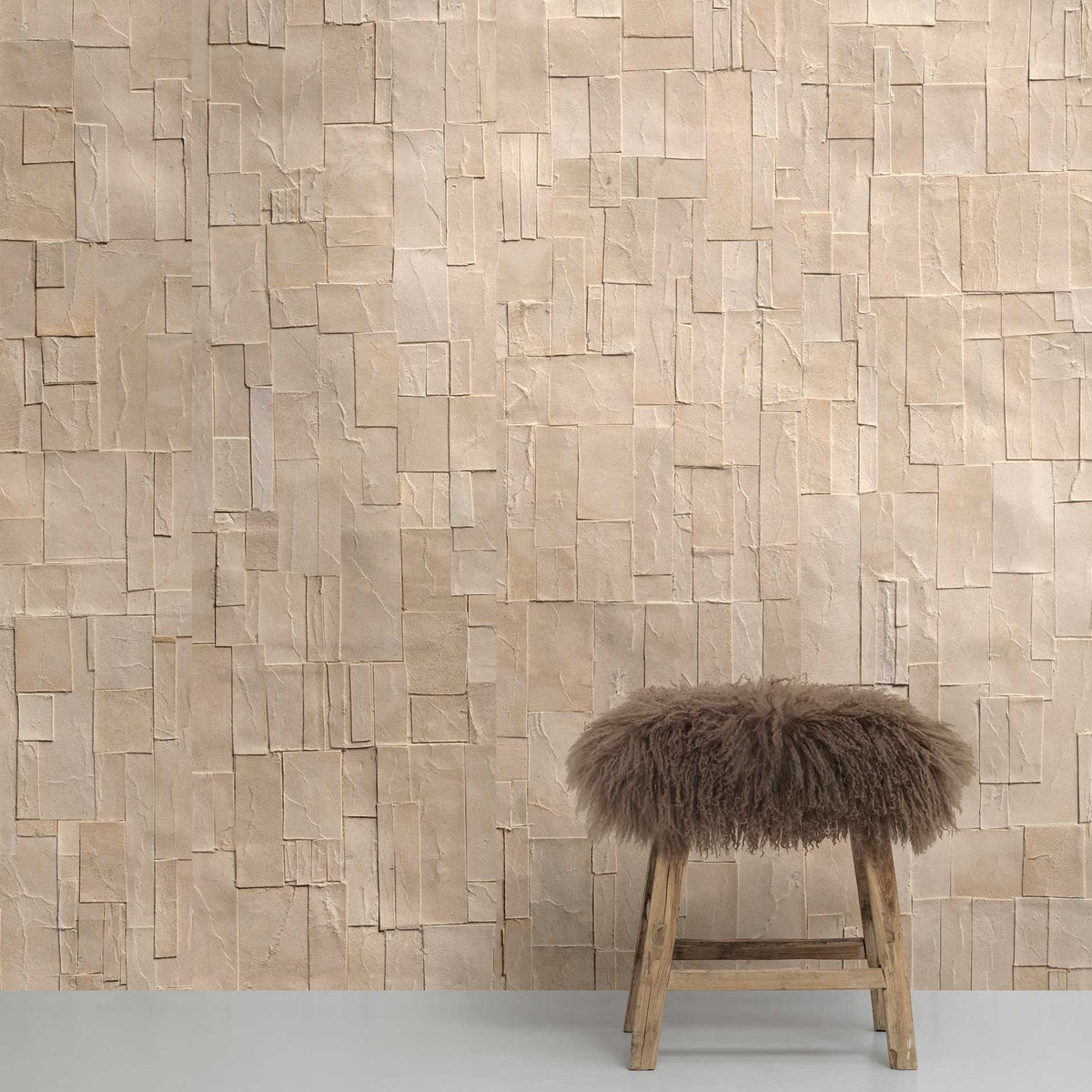 Beige REM-01 Remixed Wallpaper by Arthur Slenk + NLXL