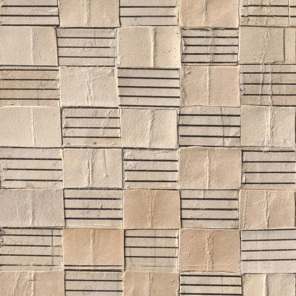 Stripe Squares REM-05 Remixed Wallpaper by Arthur Slenk + NLXL