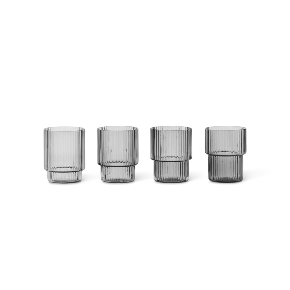 Ripple Glass Set by Ferm Living