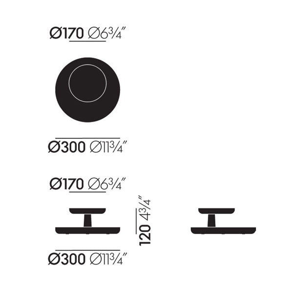 Rotary Tray by Jasper Morrison for Vitra - Vertigo Home