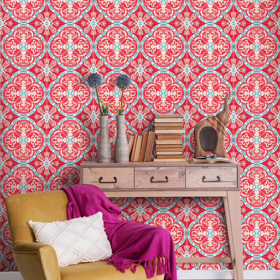 Rufous Tile Wallpaper by MIND THE GAP