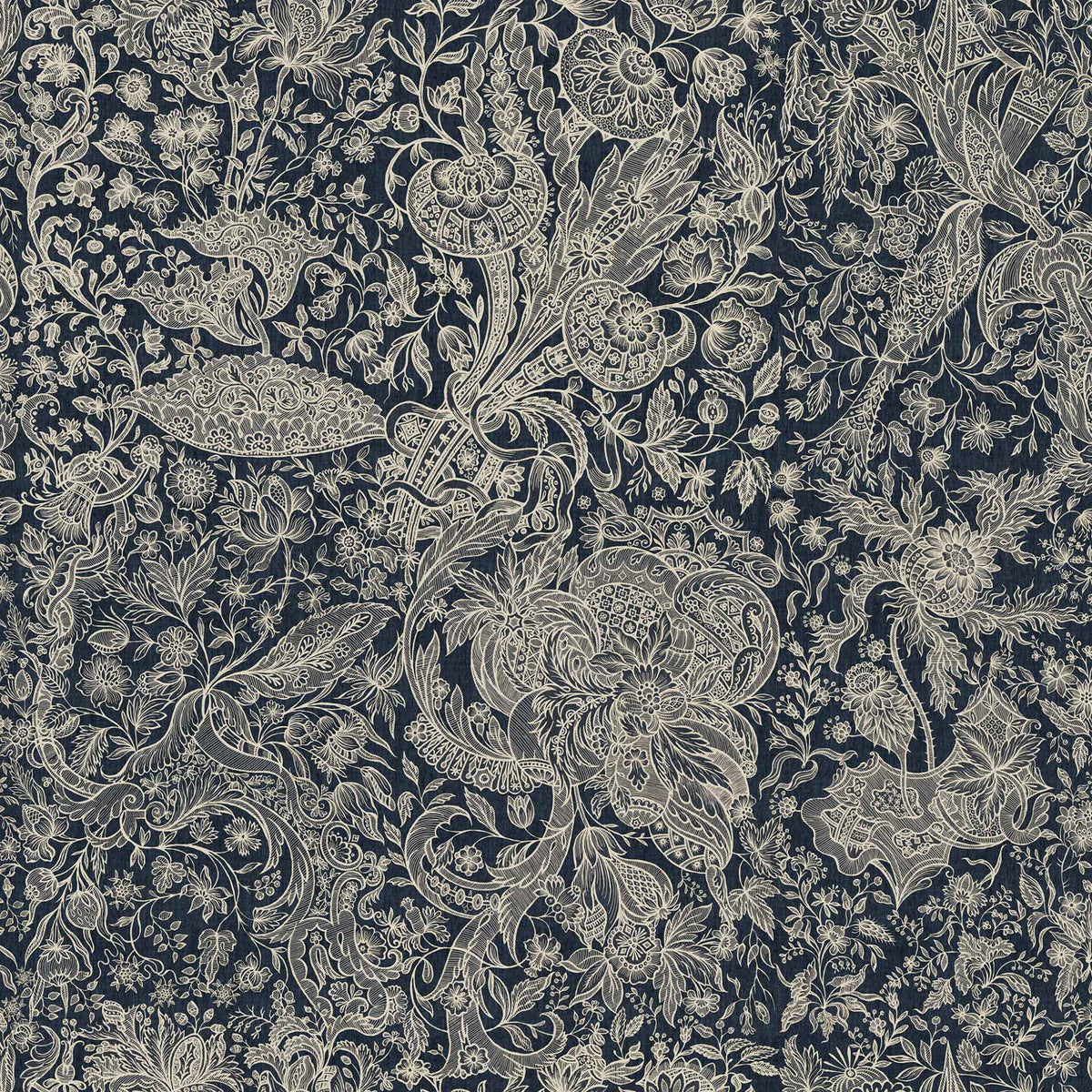 Sarkozi Embroidery Wallpaper by MIND THE GAP