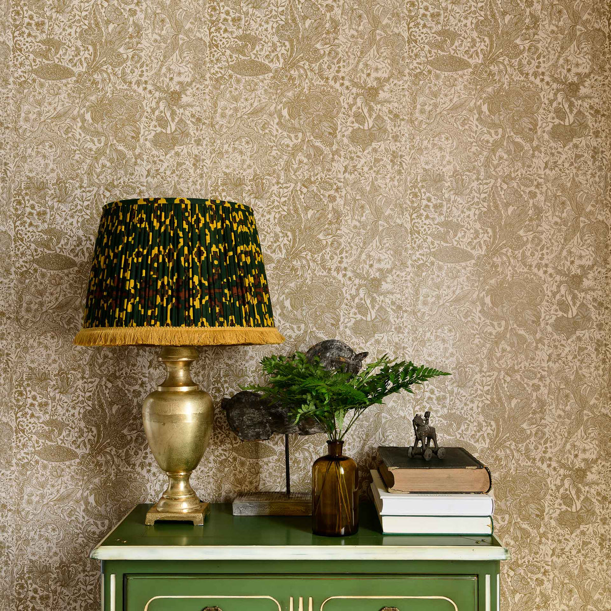 Sarkozi Embroidery Wallpaper by MIND THE GAP