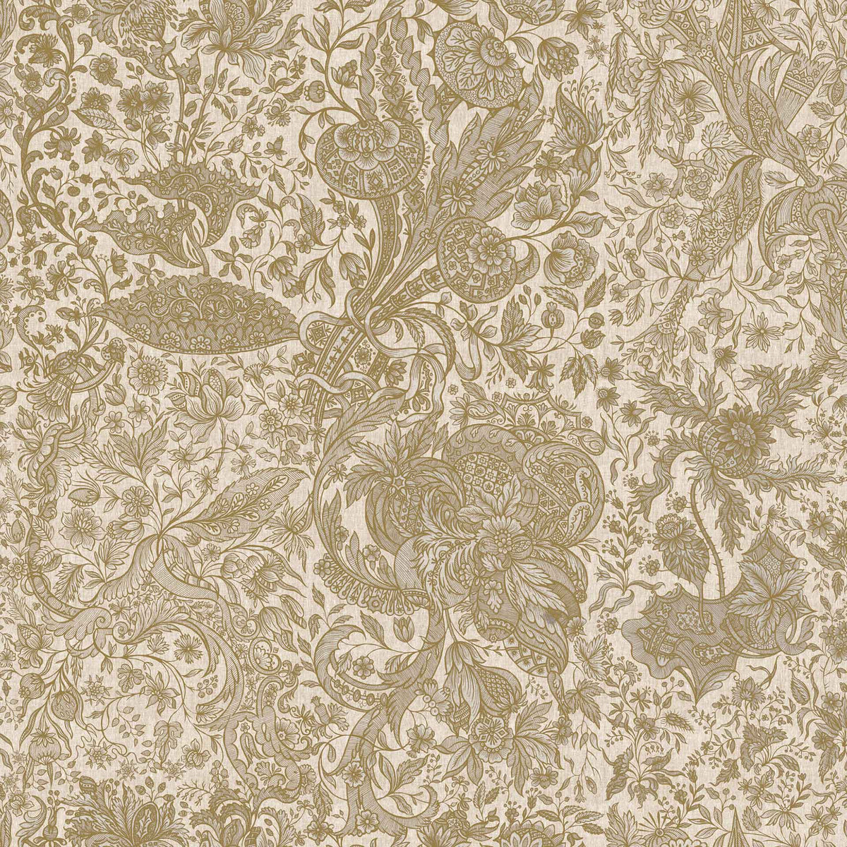 Sarkozi Embroidery Wallpaper by MIND THE GAP