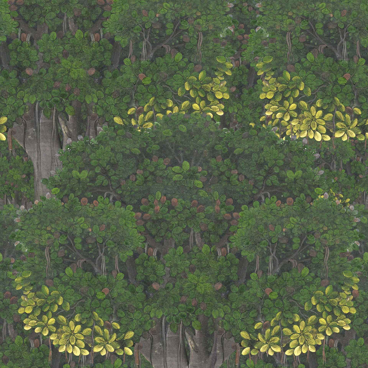 Savage Leaves Wallpaper by MINDTHEGAP