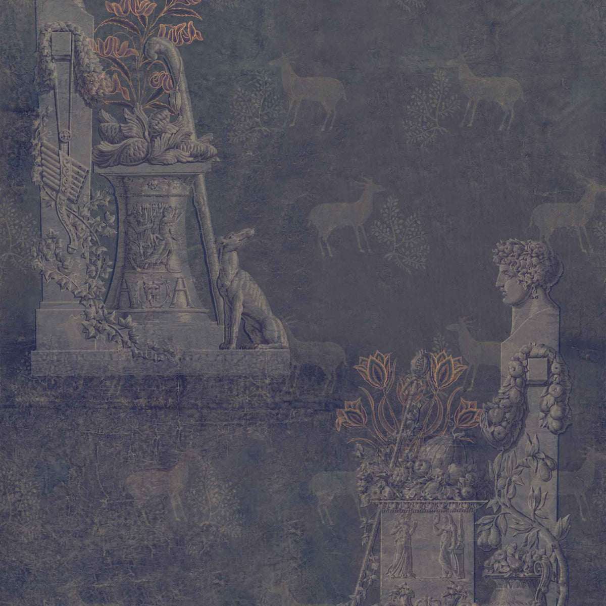 Sculptural Wallpaper by MINDTHEGAP