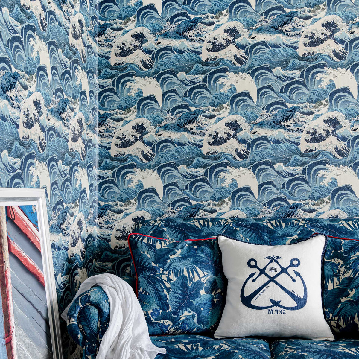 Sea Waves Wallpaper by MIND THE GAP