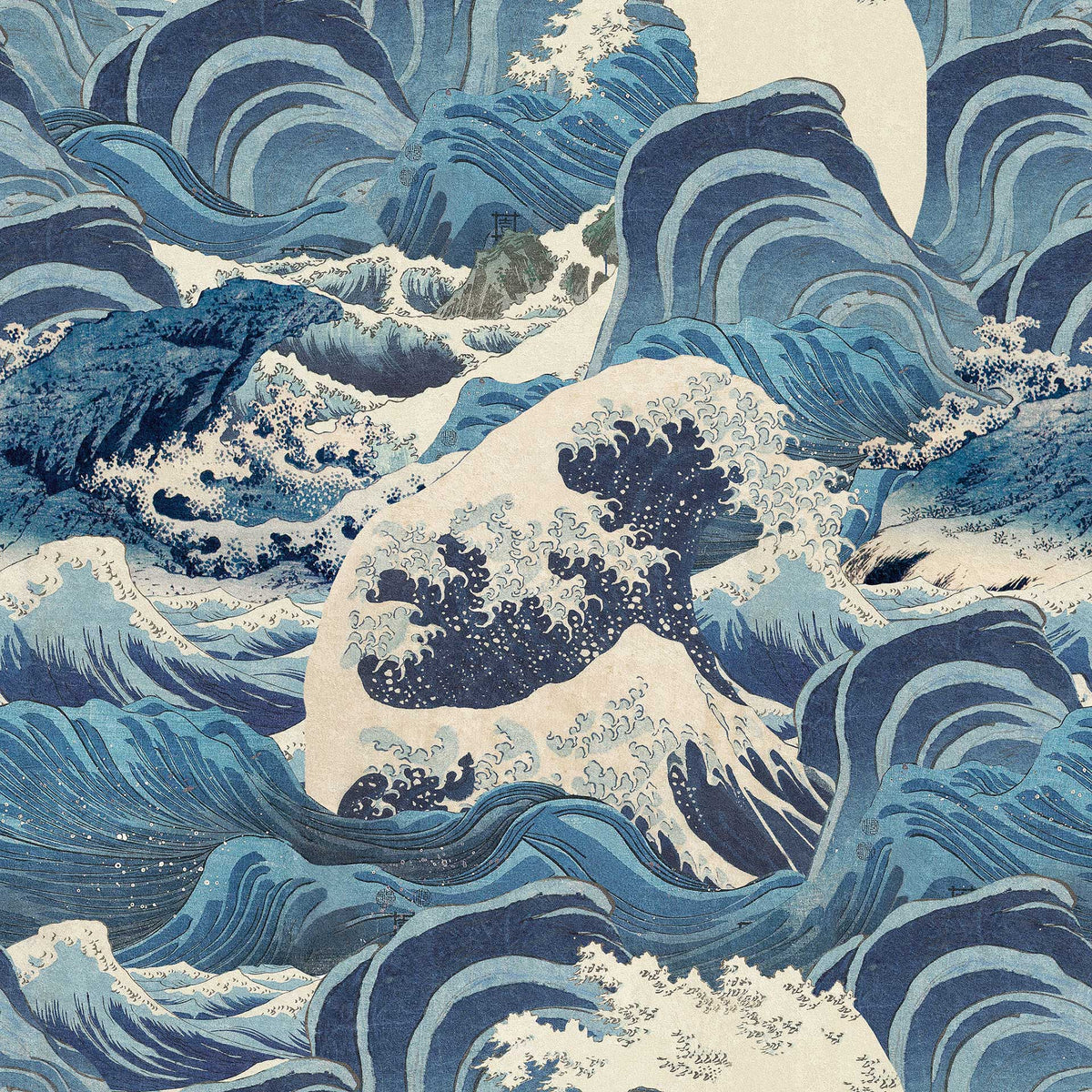 Sea Waves Wallpaper by MIND THE GAP