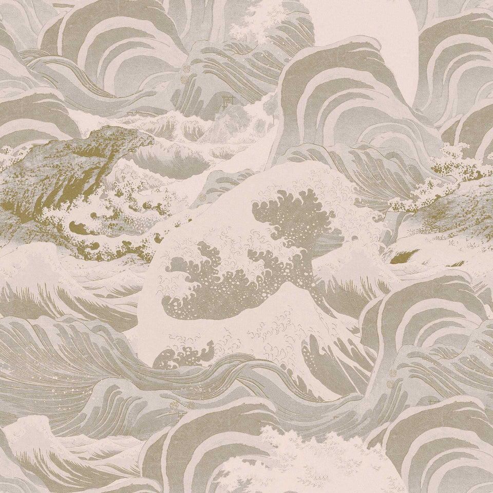 Sea Waves Wallpaper by MIND THE GAP