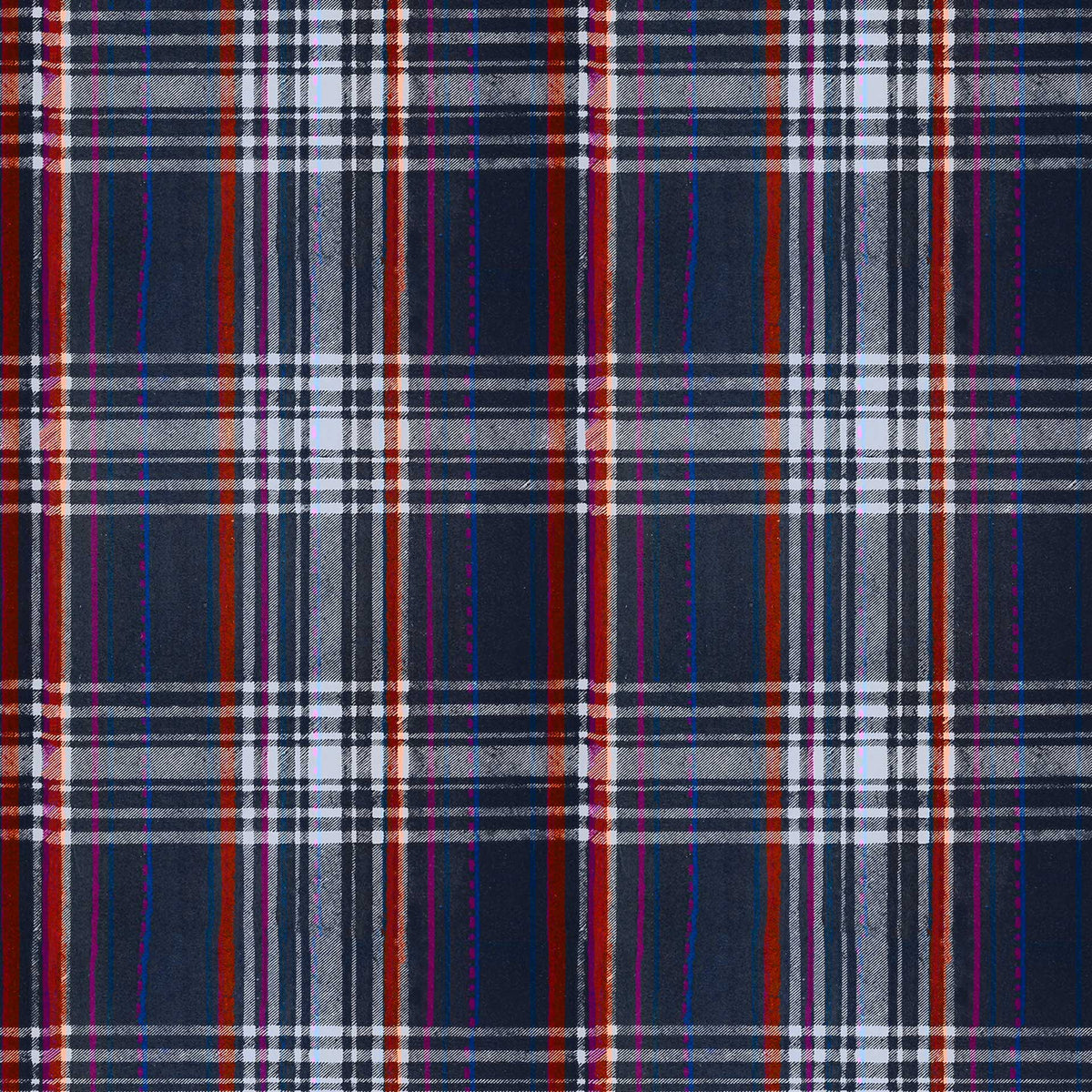 Seaport Plaid Wallpaper by MIND THE GAP