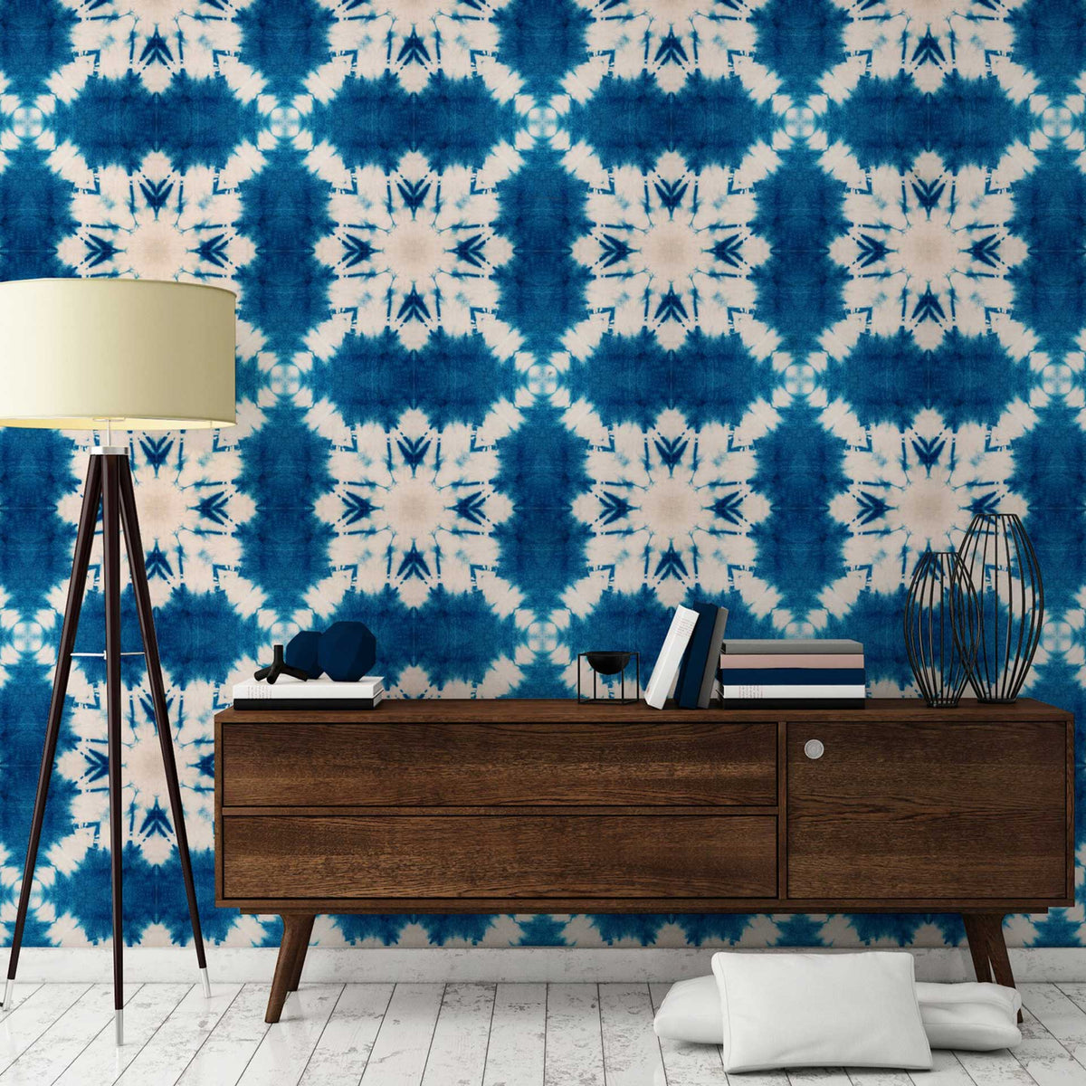 Shibori Butterfly Wallpaper by MINDTHEGAP