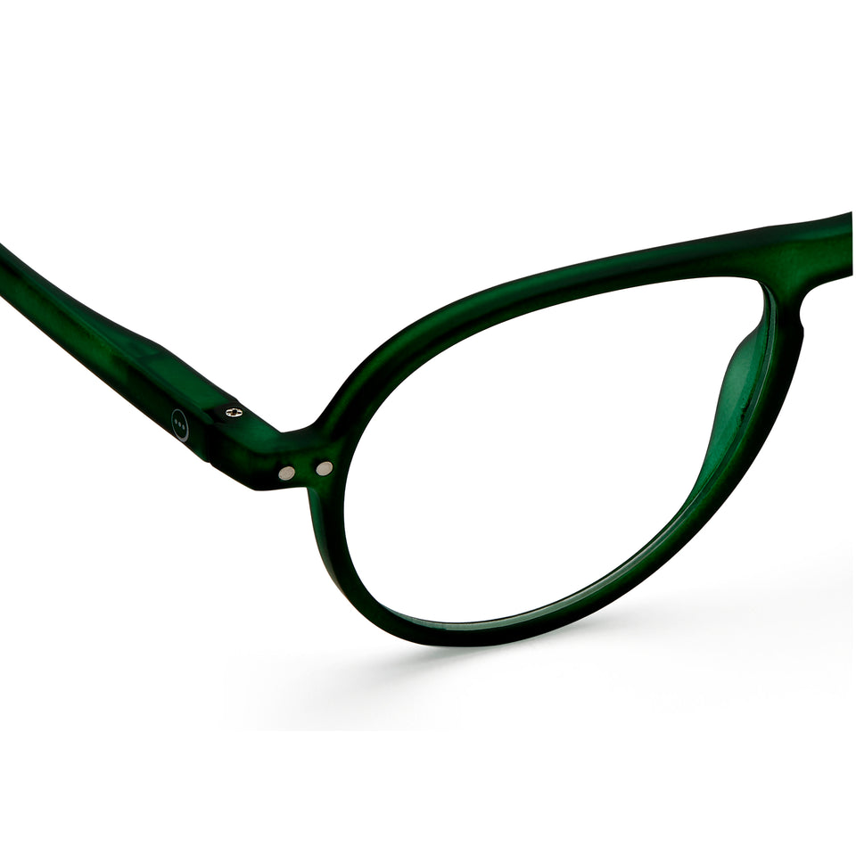 Green Crystal #K Aviator Reading Glasses by Izipizi