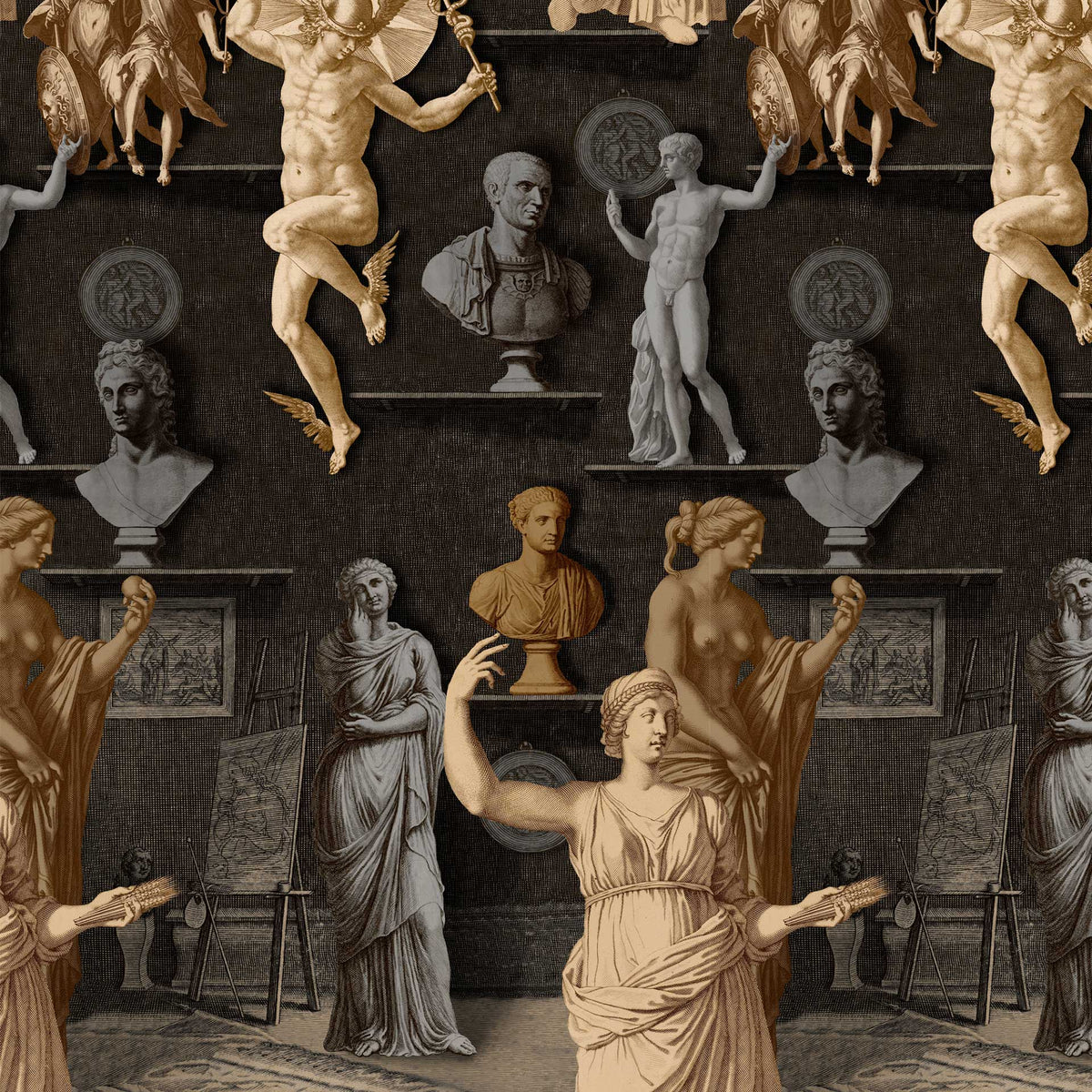 Statuary Chambers Wallpaper by MINDTHEGAP